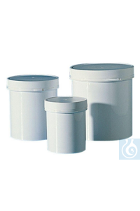 Cylindrical jars 250 ml, PP, Ø 65 x H 85 mm, mouth 65 mm